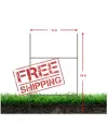10" By 24" H-Frame Wire Stake - FREE Shipping (bundle of 25)